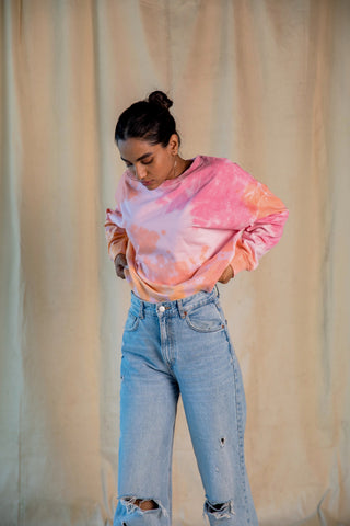 Belle Sweatshirt Pink | Relove