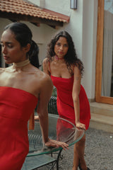 Brava Dress - Red