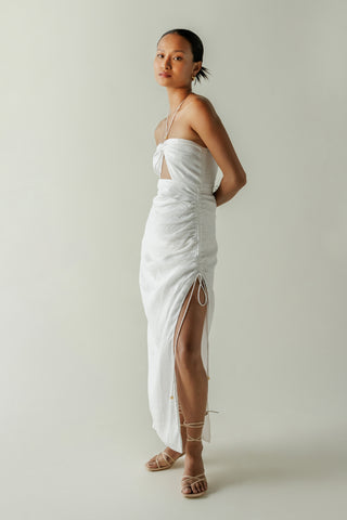 Carmen Dress - White