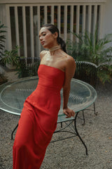 Charlotte Dress - Red