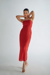 Charlotte Dress - Red