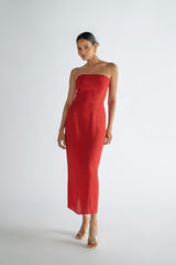 Charlotte Dress - Red