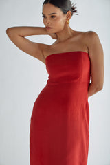 Charlotte Dress - Red