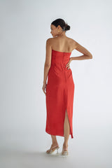 Charlotte Dress - Red
