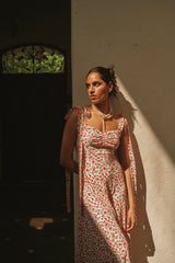 Grace Midi Dress - Red | Relove