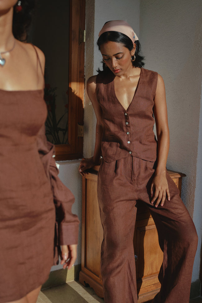 Claire Pant - Chocolate | Relove