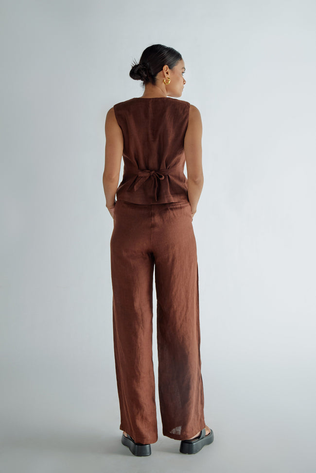 Claire Pant - Chocolate | Relove