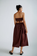 Savannah Dress - Chocolate