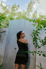 Beverly Mini Dress - Black