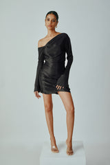 Beverly Mini Dress - Black