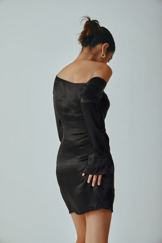 Beverly Mini Dress - Black